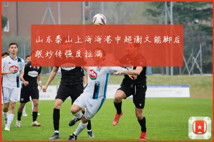 山东泰山上海海港中超谢文能脚后跟妙传强度拉满